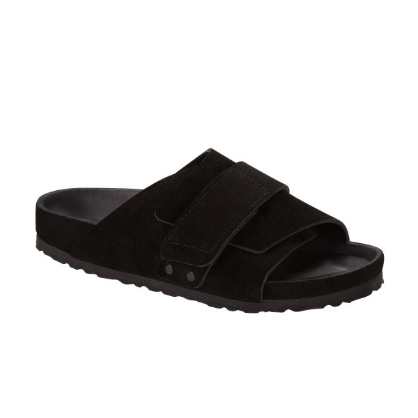 Kyoto Exquisite Black Suede Leather