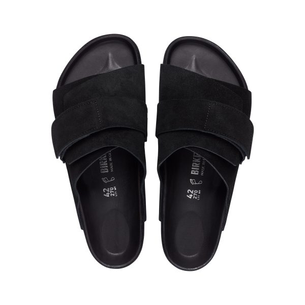 Kyoto Exquisite Black Suede Leather - Image 3