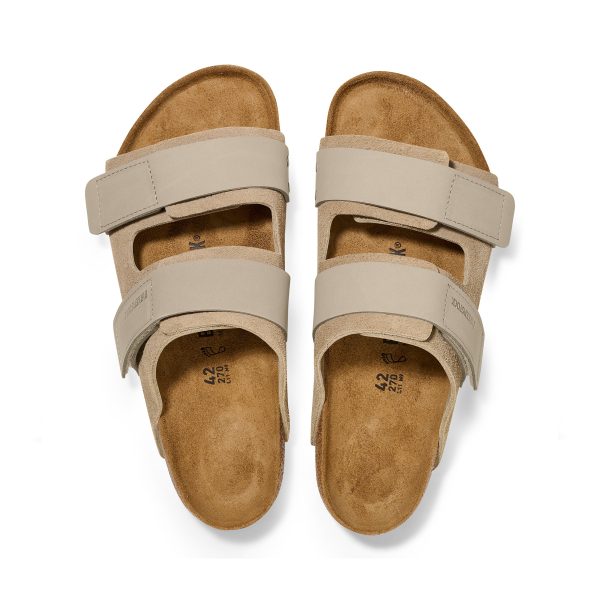 Uji Taupe Suede/Nubuck Leather - Image 4
